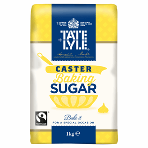 Tate + Lyle Fairtrade Caster Baking Sugar 1kg Image
