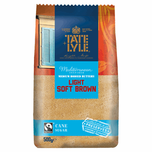 Tate & Lyle Mediterranean Inspired Light Soft Brown Cane Sugar 500g Image
