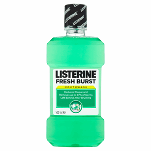 Listerine Fresh Burst Mouthwash 500ml Image