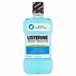 Listerine Stay White Mouthwash Arctic Mint 500ml Image