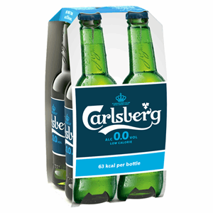Carlsberg Alcohol Free Pilsner 4x330ml Image