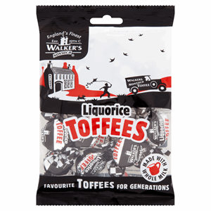 Walker's Nonsuch Liquorice Toffees 150g Image