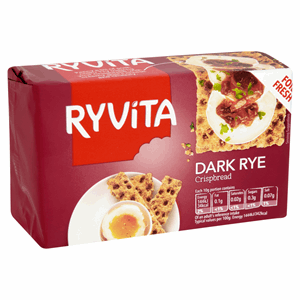 Ryvita Dark Rye Crispbread 250g Image