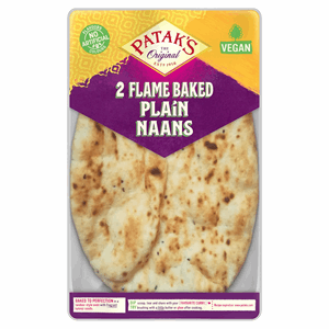 Patak's Plain Naan Breads 2pk 280g Image