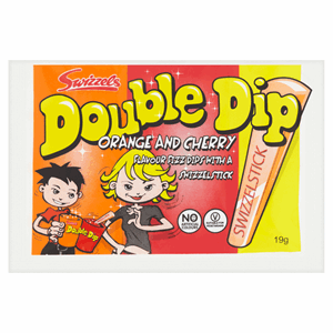 Swizzels Double Dip Orange and Cherry Image