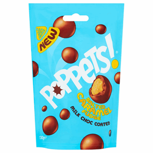Poppets Salted Caramel Pouch 130g Image