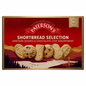 Paterson's Chocolate Chip Shortbread Assortment 500g Image