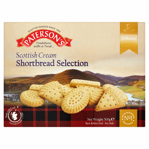 Paterson's Scottish Cream Shortbread 500g Image