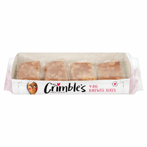 Mrs Crimble's 4 Gluten Free Bakewell Slices Image
