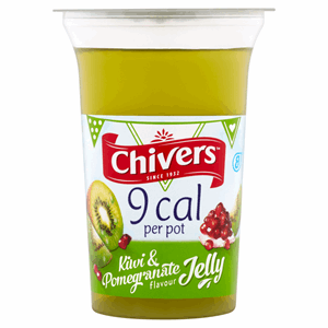 Chivers 9 Cal Kiwi & Pomegranate Flavour Jelly 150g Image