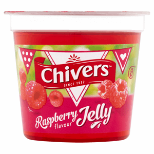Chivers Raspberry Flavour Jelly 125g Image