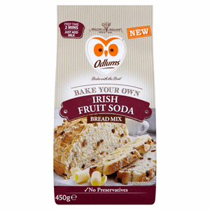 Odlums Bake Your Own Irish Fruit Soda Bread Mix 450g Image