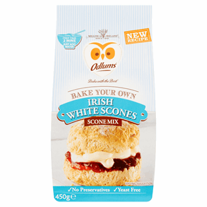 Odlums Bake Your Own Irish White Scones Scone Mix 450g Image