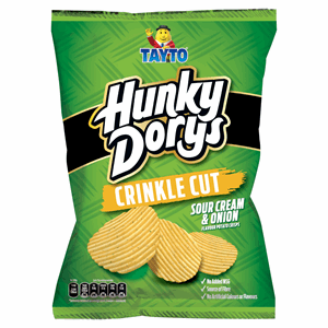 Tayto Hunky Dory Sour Cream & Onion 130g Image