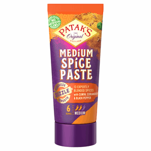 Pataks Paste Tubes Medium 135g Image