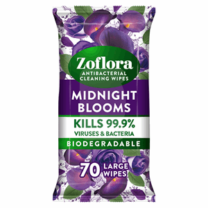 Zoflora Wipes Midnight Blooms 70s Image