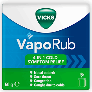 VICKS VapoRub Cold Remedy For Cough And Blocked Nose Jar 50g Image