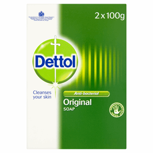 Dettol Anti-Bacterial Original Soap 2 x 100g Image