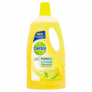 Dettol Clean & Fresh Multipurpose Sparkling Lemon & Lime Burst 1ltr Image