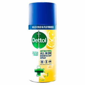 Dettol Antibacterial All in One Disinfectant Spray Lemon Breeze 400ml Image