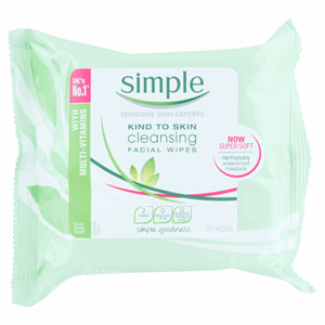 Simple Kind To Skin Facial Cleansing Wipes 25 Image