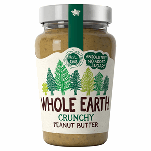 Whole Earth Crunchy Peanut Butter 340g Image