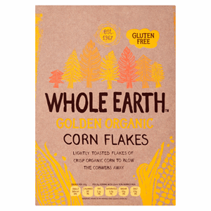 Whole Earth Golden Organic Corn Flakes 375g Image