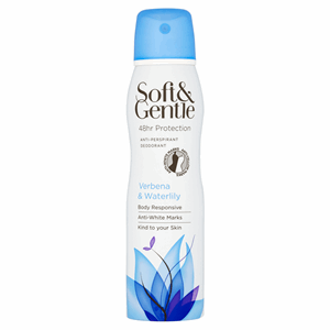 Soft & Gentle 48hr Protection Anti-Perspirant Deodorant Verbena and Waterlily 150ml Image