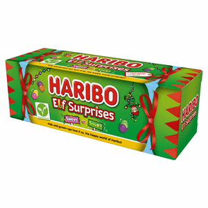 Elf Surprises Sweet & Sour Fruit Flavour Chewy Sweets Gift Tube 120g Image