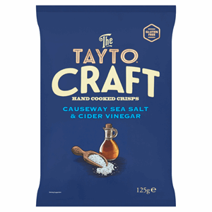Tayto Craft Salt & Vinegar 125g Image
