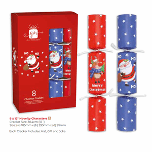 Crackers Novelty Character 8x12inch Image