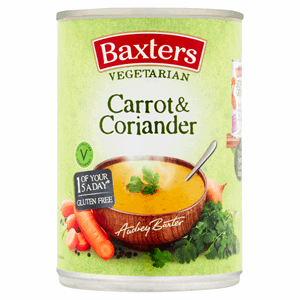 Baxters Vegetarian Carrot & Coriander Soup 400g Image