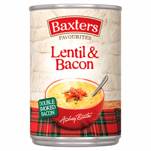 Baxters Lentil & Bacon Soup 400g Image