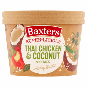 Baxters Super-Licious Thai Chicken & Coconut with Rice 350g Image