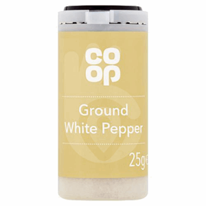 Co op Ground White Pepper 25g Image
