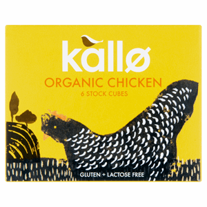 Kallo Organic Chicken 6 Stock Cubes 66g Image