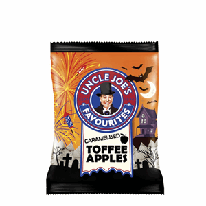 Uncle Joe's Caramelised Toffee Apples Bag 75g Image