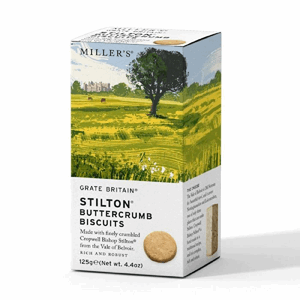 Miller's Grate Britain Stilton Buttercrumb Biscuits 125g Image