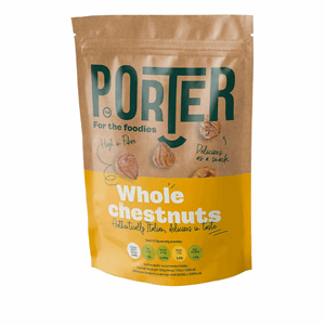 Porter Whole Natural Peeled Chestnuts 150g Image