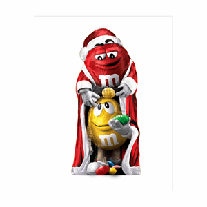 M&Ms Santa Shape 100g Image