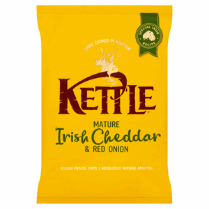 Kettle Chips Irish Cheese & Onion 130g Image