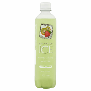 Sparkling Ice Kiwi Strawberry Water 500ml Image