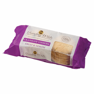 Grandma Wild's Crunchy Fruit & Lemon Cookies 200g Image