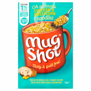 Mug Shot Chicken & Sweetcorn Noodles 54g Image
