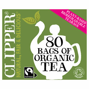Clipper Organic Fairtrade Everyday Tea 80 Tea Bags 232g Image