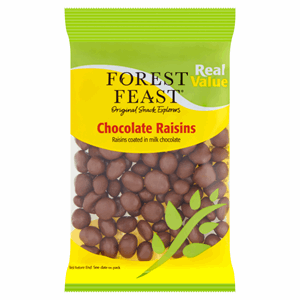 Forest Feast Chocolate Raisins 150g Image