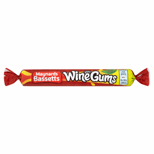 Maynards Bassetts Wine Gums Sweets Roll 52g Image