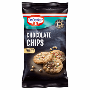 Dr Oetker White Chocolate Chips 100g Image