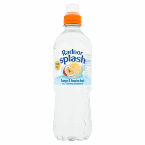 Radnor Splash Orange & Passion Fruit Sugar Free 500ml Image