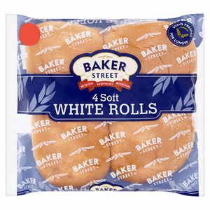 Baker Street 4 Soft White Rolls Image